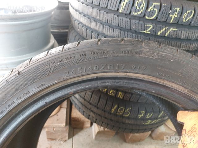 2 бр.летни гуми Dunlop 245 40 17 цената е за брой!, снимка 5 - Гуми и джанти - 45251742