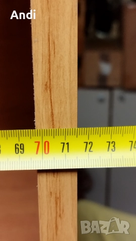 Офис шкаф - етажерка , рафтове и секция  72/33/189см, снимка 5 - Секции и витрини - 52657096