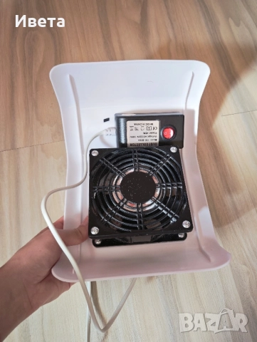 Прахоуловител при сваляне на гел лак, снимка 3 - Продукти за маникюр - 51808166