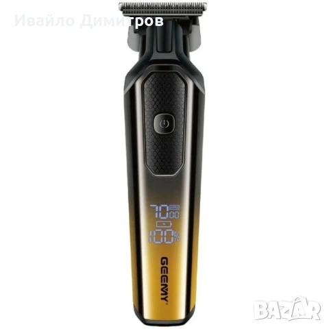 Машинка за подстригване Geemy GM-8058 с LED дисплей, снимка 2 - Машинки за подстригване - 54215078