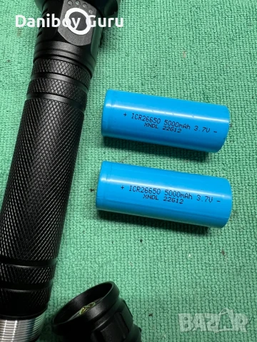 Далекобоен  Акумулаторен LED фенер супер  фенер с 10000 лумена , снимка 8 - Екипировка - 51297248