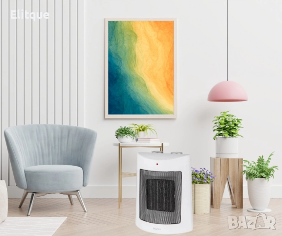 Керамична печка с мощност 1800W, за ефективно и безопасно отопление за вашия дом