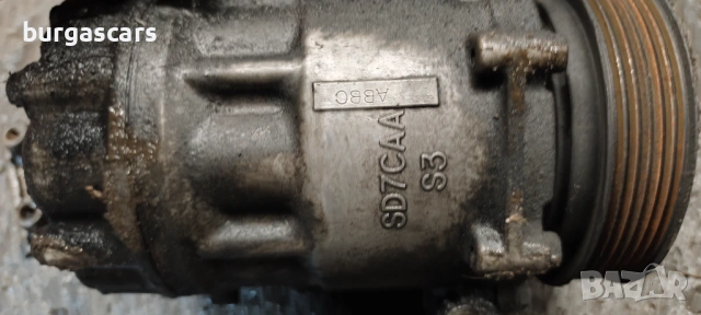 Компресор климатик 96 519 114 80 / SD7CAA Citroen C4 Grand Picasso 1.6HDI-109к.с, снимка 3 - Части - 54043024