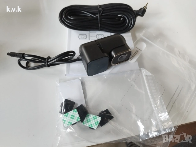 AZDOME 360, само задната камера, протектор за екранчето на предната ка, снимка 5 - Аксесоари и консумативи - 54201627