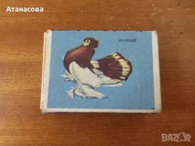 Кибрит с птица Гълъб