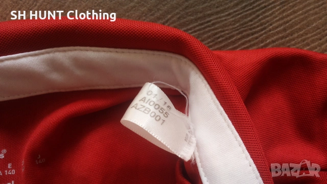 Adidas FC BAYERN MUNCHEN Kids Football T-Shirt Размер 9-10 г / 140 см детска футболна тениска 35-67, снимка 17 - Детски тениски и потници - 53213690