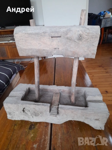 Старинен капан за мишки, снимка 2 - Други ценни предмети - 54291516