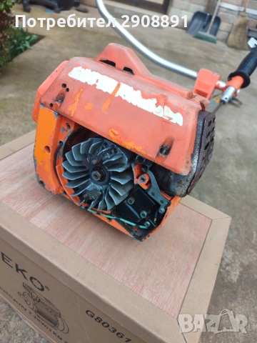 Тример храсторез husgvarna 140 r , снимка 5 - Градинска техника - 53583446