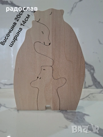 Ръчно изработени дървени фигурки, снимка 2 - Декорация за дома - 53608272