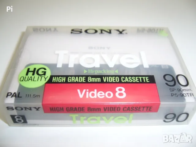 Видеокасета Sony Video 8 Tape HG P5-90, снимка 5 - Камери - 48044664