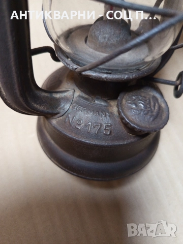 Стара Малка Немска Газена Лампа Фенер. , снимка 7 - Антикварни и старинни предмети - 52171611
