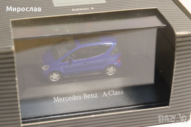 HERPA H0 1/87 MERCEDES BENZ А Class КОЛИЧКА МОДЕЛ, снимка 3 - Колекции - 53566628