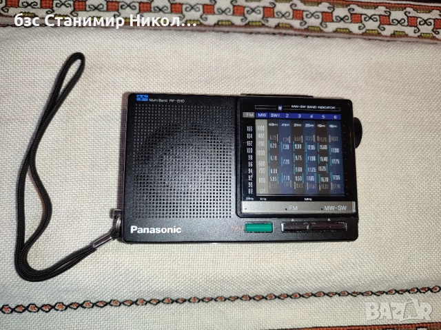 Използвано радио Panasonic RF-B10 FM/SW/MW World Radio и аксесоари за радио Sony ICF и ICF-SW., снимка 3 - Радиокасетофони, транзистори - 52881134