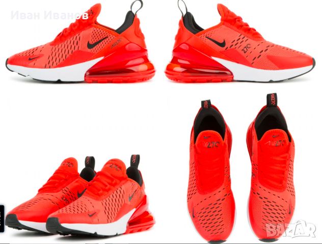  NIKE AIR MAX 270 GRADE-SCHOOL  номер 38 оригинални маратонки , снимка 3 - Маратонки - 45769321