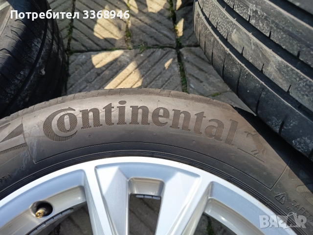 Оригинални джанти 18" 5х112 Q3 Q5 A3 A4 с гуми 235/55/18 Continental Suv, снимка 7 - Гуми и джанти - 53740292