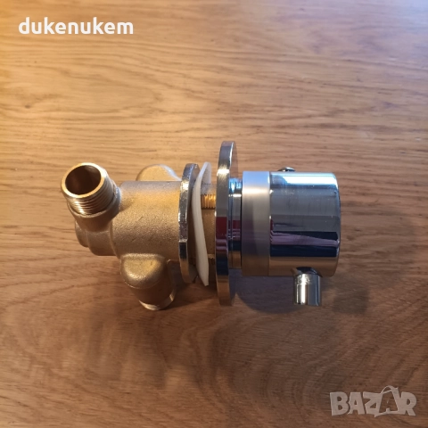 Термостатичен смесител за душ, 3-пътен, месинг, 30–50°C, снимка 8 - Смесители - 52694797