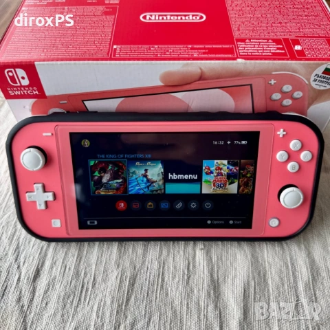 Nintendo Switch Lite с чип - 128GB и игри, снимка 2 - Nintendo конзоли - 54208921
