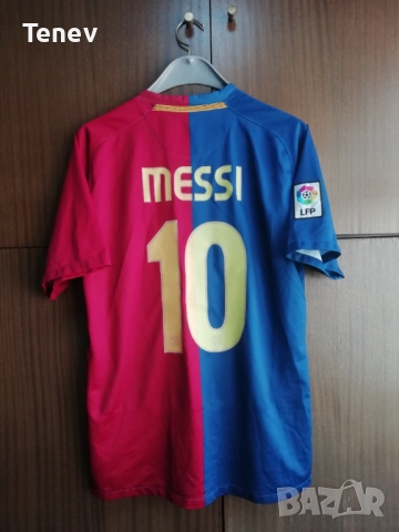 Барселона Меси 2008/2009 оригинална тениска фланелка екип Nike Barcelona Messi 