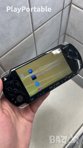 Modded PSP 2001 Black 64GB 70+ Games, снимка 2 - PlayStation конзоли - 54234760
