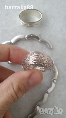 Посребрен гердан и други, снимка 2 - Други - 53639924