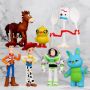 Disney Toy Story Woody Buzz Lightyear Фигурки за торта Играта на играчките, снимка 1