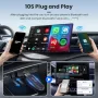 Нов Безжичен CarPlay Android Auto Адаптер за OEM Авто 2015–2025 кола, снимка 2