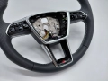 Нов спортен волан S Line за Audi A6 C8 A7 A8 E-tron ​​Q8 E Tron, снимка 6