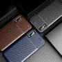 Samsung Galaxy A02 Удароустойчив Carbon Fiber Калъф и Протектор, снимка 11