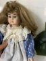 Порцеланова кукла Германия 70-те години, снимка 13