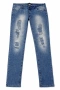 Стилни дънки с модерен distressed ефект на марката Willed Wear., снимка 1