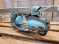 метално винтидж мини моторче, мотор- сувенир, снимка 8