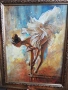 картина балерина , снимка 4