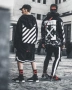 Off-White суичър (Hoodie) M-L размер, снимка 3