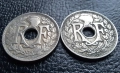 Стара монета 25 сантима 1927 г. и 1929 г. Франция - красиви !, снимка 13