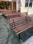 Продавам метални градински пейки, снимка 7