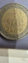 Монета от 2 евро сечена , снимка 4