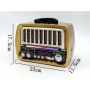 Многофункционално FM/AM/SW 3-лентово радио ,TF карта/USB радио,аудио RX-075D, снимка 3