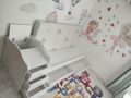 Бебешка кошара Arbor, трансформираща се в детско легло, бюро и щкафче
, снимка 7