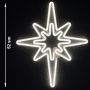 Светеща коледна LED звезда, водоустойчива,52 см, снимка 2