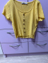 Жълта тениска , снимка 1 - Тениски - 45039692