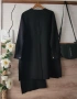 официална черна асиметрична туника , снимка 2
