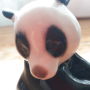 Порцеланова фигурка: мече-панда, руско, красиво, снимка 3