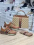 дамски маратонки, портмоне и чанта/ раница gucci, снимка 7