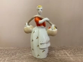 Фарфорова статуетка „Момиче с коромисло“, Полонски завод, снимка 1