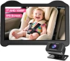 Нова 7" HD Камера за Бебе в Кола 1080P Нощно Виждане USB безопастност, снимка 1