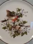 декоративна порцеланова чиния с птици 8/1, снимка 2