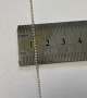 Сребърен синджир 1.88гр.48см., снимка 4