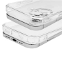 Силиконов кейс MBX 2mm и Протектор За iPhone 16 Plus (6.7), Прозрачен, снимка 3