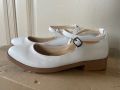 ✅обувки кожени бяло  , ново, снимка 1 - Дамски ежедневни обувки - 34004256