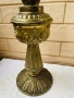 Красива голяма месингова лампа от Англия, снимка 1